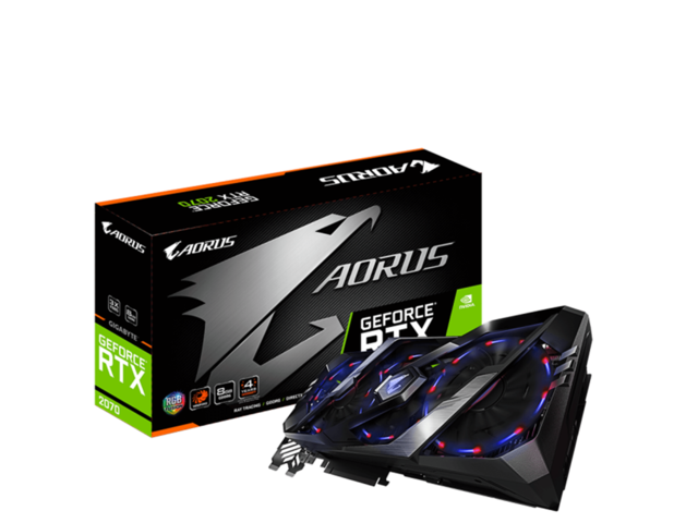Видео карти AORUS GeForce RTX 2070 8G