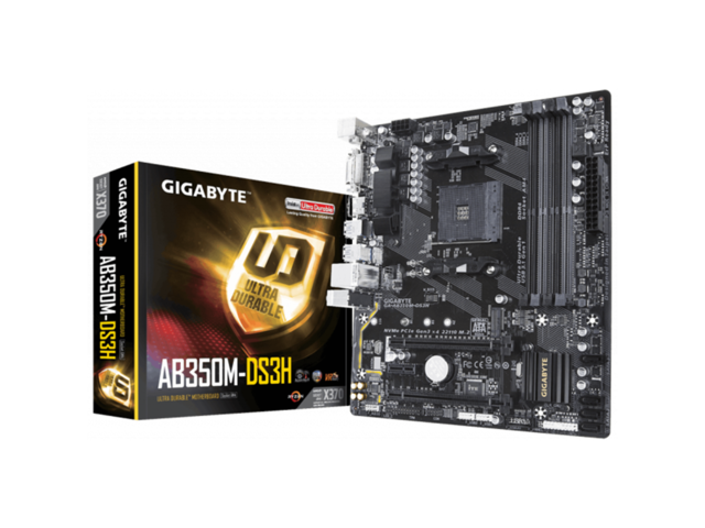 Дънни платки Gigabyte GA-AB350M-DS3H