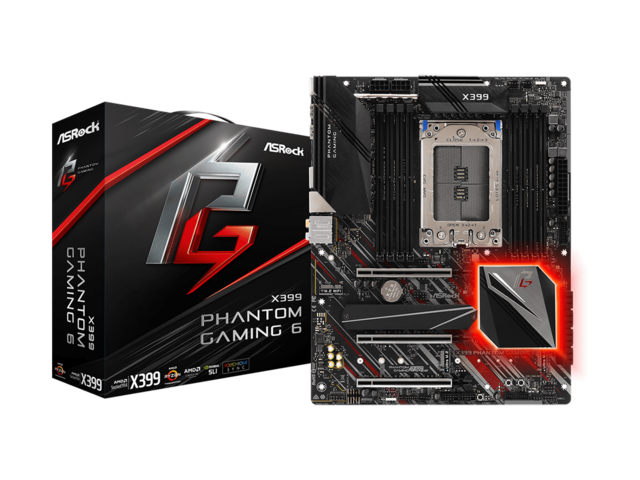 Дънни платки ASRock X399 Phantom Gaming 6