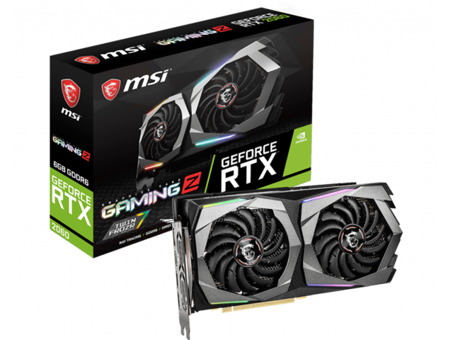 Видео карти MSI GeForce RTX 2060 GAMING Z 6G