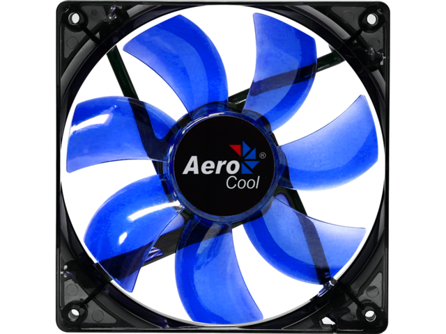 Вентилатори AeroCool Lightning Fan 12cm Blue LED
