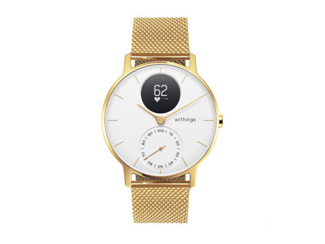 Смарт часовници Withings Steel HR (36mm) Limited Edition, златист