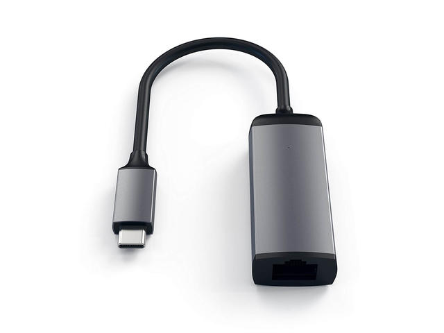 Кабели и Адаптери Satechi Aluminum USB-C to Ethernet Adapter