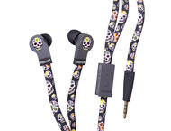 Слушалки Maxell Flat Wire, Skull