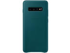 Калъфи Samsung Galaxy S10+ Leather Cover Green