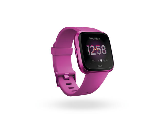 Смарт часовници Fitbit Versa Lite - Mulberry Aluminum