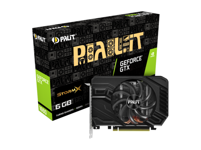 Видео карти Palit GeForce GTX 1660 StormX