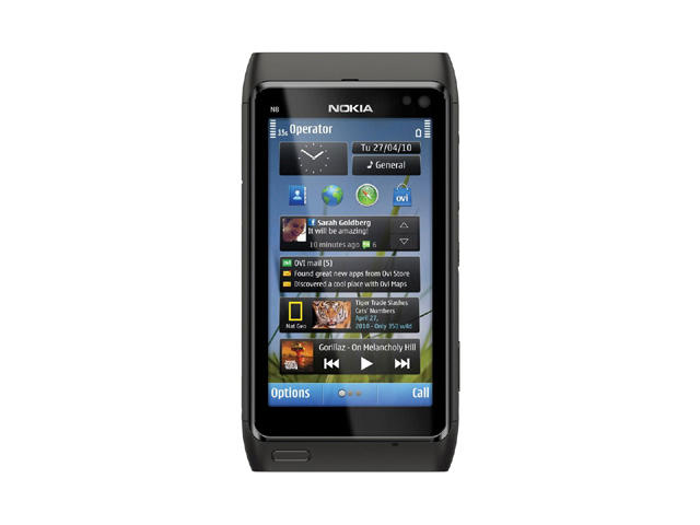 Смартфони Nokia N8 16GB , черен цвят