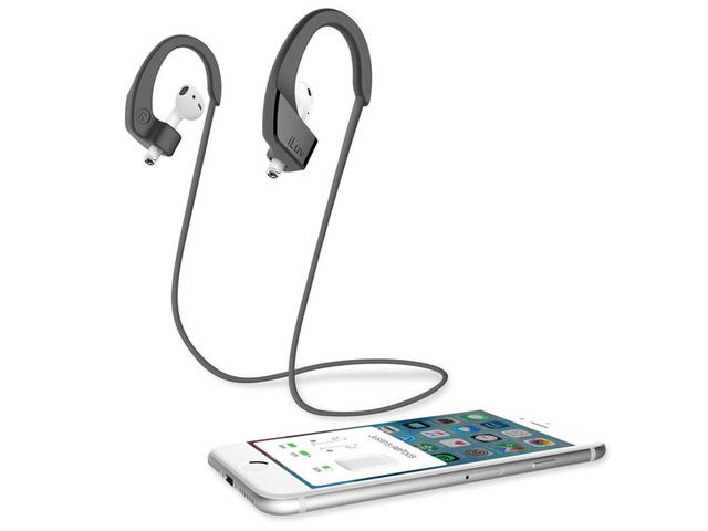 Джаджи iLuv_ClipBack Strap за Apple AirPods (в черно)