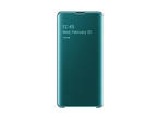 Калъфи Samsung Galaxy S10 Clear view cover Green
