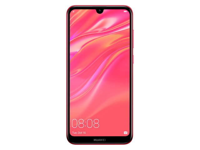Смартфони Huawei Y7 (2019) 32GB, червен цвят
