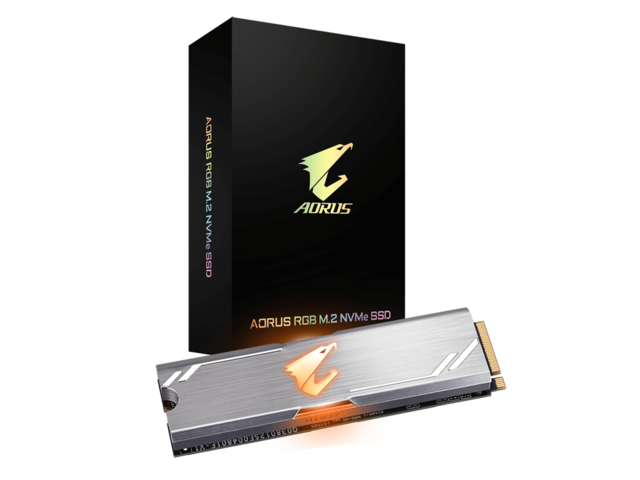 SSD 256GB AORUS RGB M.2 NVMe