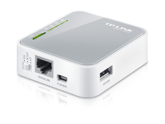 Мрежово оборудване TP-Link 3G/4G Wireless N Router TL-MR3020
