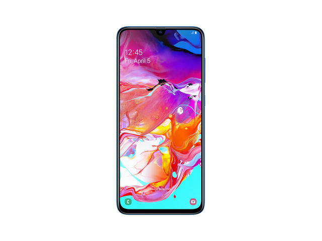 Смартфони Samsung Galaxy A70 (Dual SIM) 128GB, син цвят