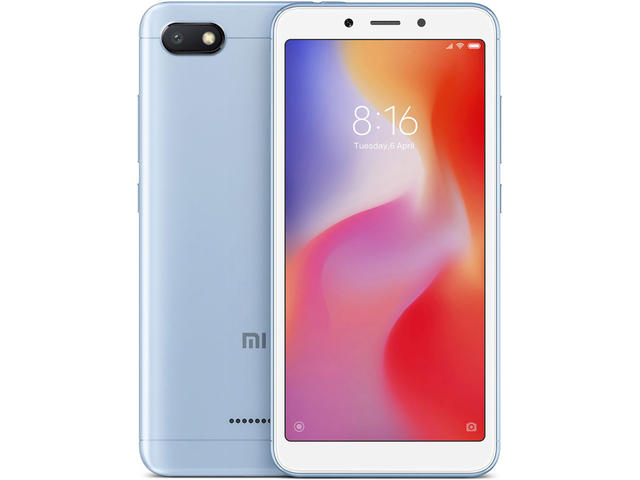 Смартфони Xiaomi Redmi 6A 16GB, син цвят