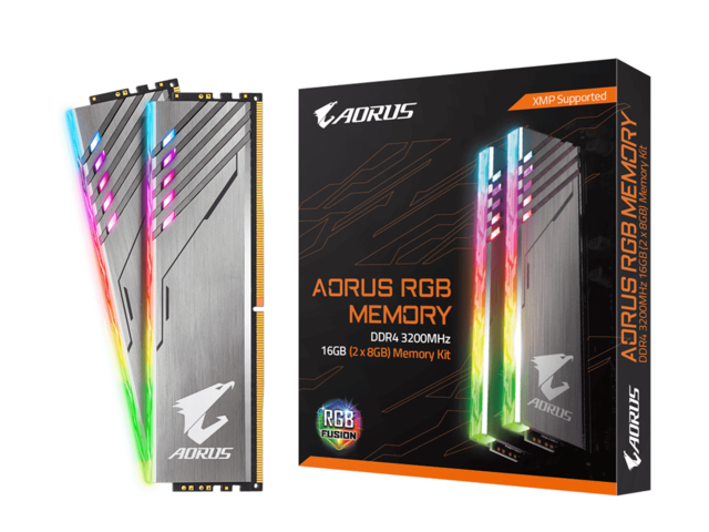 Оперативна памет 16GB (2X8GB) DDR4 3200MHz AORUS