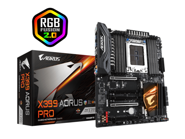 Дънни платки AORUS X399 PRO