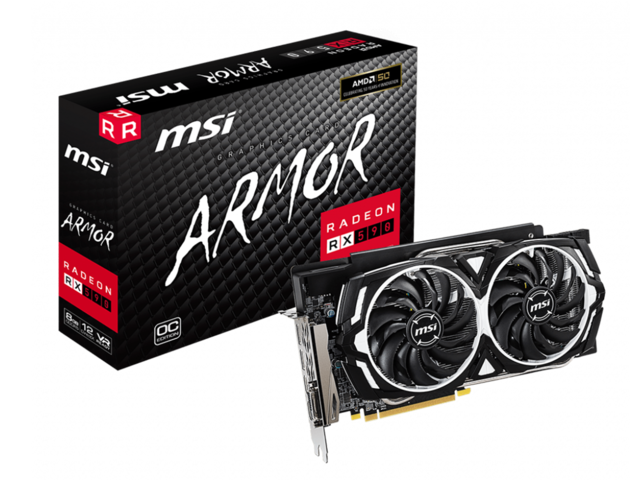 Видео карти MSI Radeon RX 590 ARMOR 8G OC