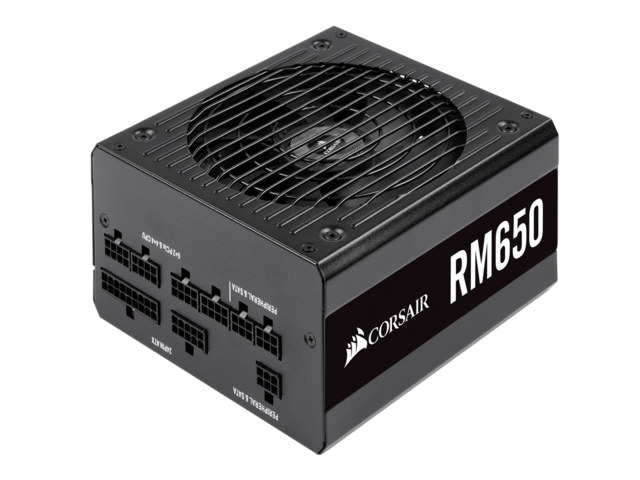 Захранвания за компютри Corsair RM Series RM650 - 650W Gold FM