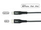 Кабели и Адаптери Torrii USB-C to Lightning Cable 1m Black