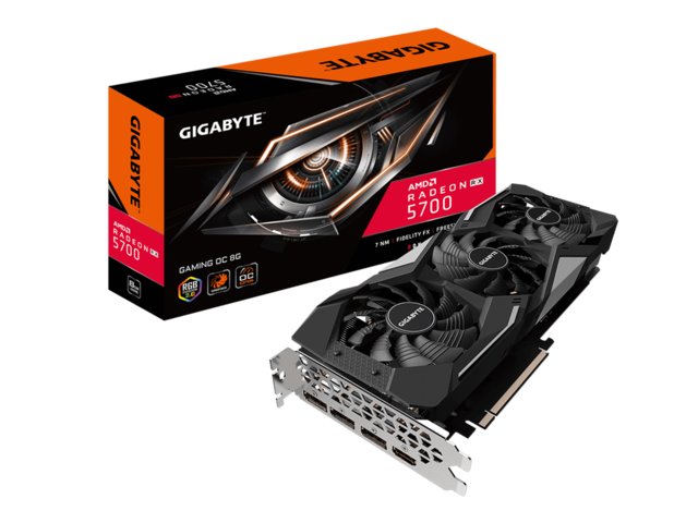 Видео карти Gigabyte Radeon RX 5700 GAMING OC 8GB