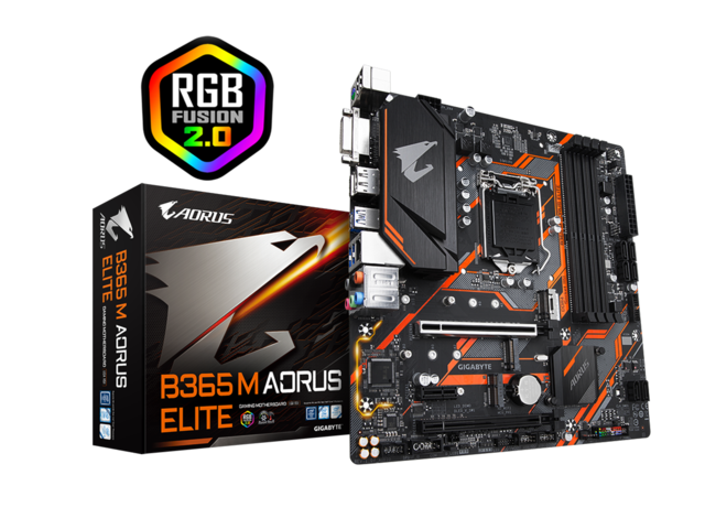 Дънни платки AORUS B365 M ELITE