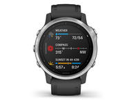 Смарт часовници Garmin Fenix 6S Silver with Black Band