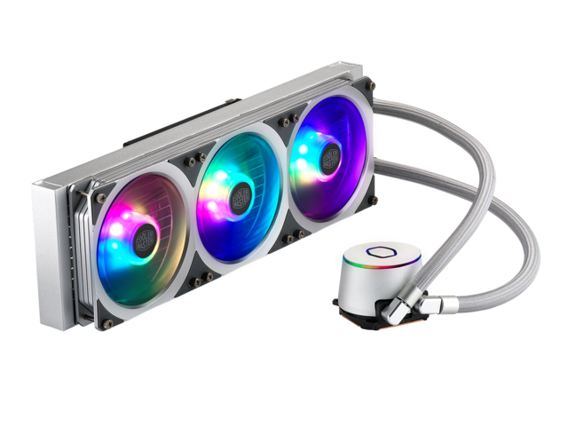 Охладители CoolerMaster MasterLiquid ML360P Silver ARGB