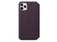 Калъфи Apple iPhone 11 Pro Max Leather Folio - Aubergine (Seasonal Autumn 2019)