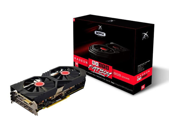Видео карти XFX Radeon RX 590 FATBOY 8GB