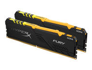 Оперативна памет 16GB (2х8GB) DDR4 3200MHz Kingston HyperX FURY RGB