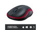 Мишки Logitech M185, в сиво-червено