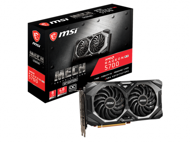 Видео карти MSI Radeon RX 5700 MECH GP OC