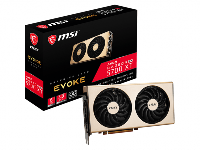 Видео карти MSI Radeon RX 5700 XT EVOKE OC