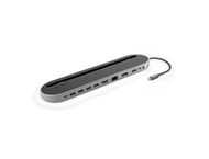Докинг станции Hama 12-в-1 USB-C докинг станция за USB, HDMI™, DP, LAN, SD, microSD, Jack 