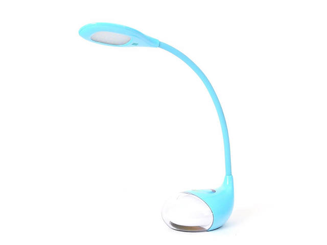Smart Home Platinet Desk Lamp 6W+ Night Lamp Compact Size (син)