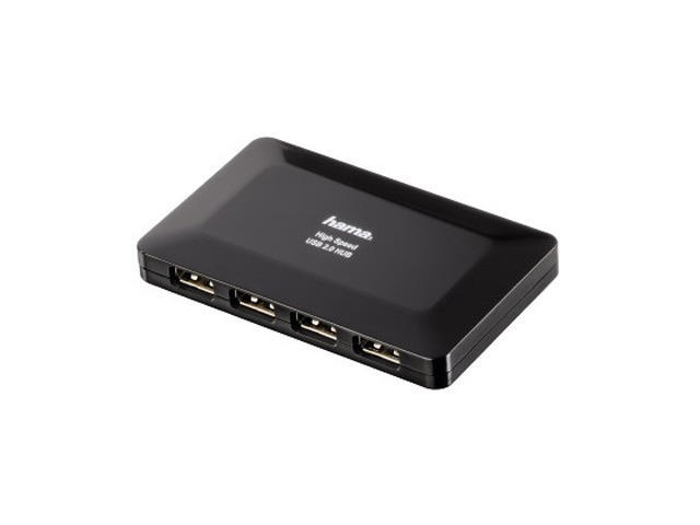 USB Хъб Hama USB 2.0, 4-портов хъб