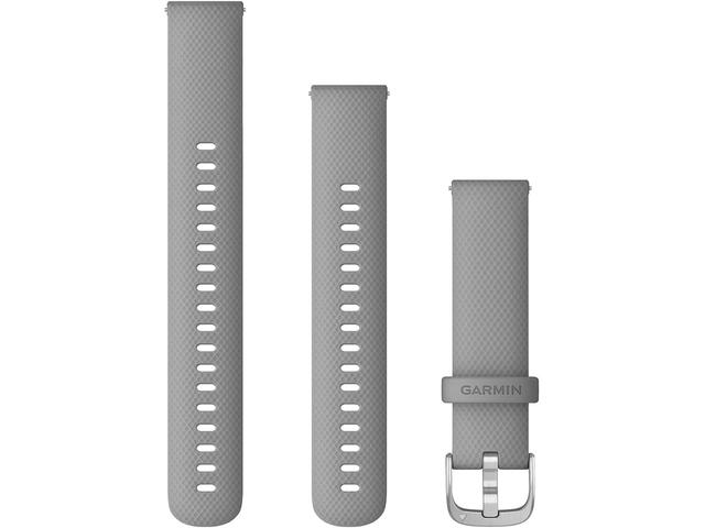 Каишки Garmin Powder Gray със сребристо 18мм.