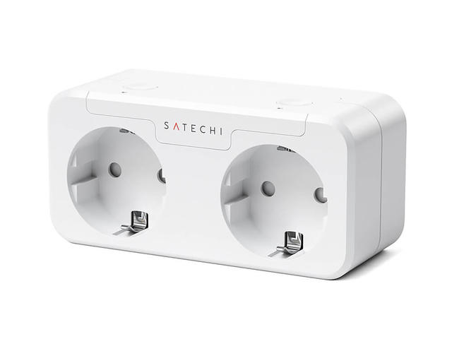 Smart Home Satechi Apple Homekit Dual Smart Outlet (EU) - White