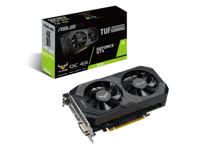 Видео карти Asus TUF Gaming GTX 1650 OC 4GB