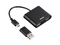 USB Хъб Hama Hub 54140 USB 2.0, в черно
