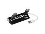 USB Хъб Hama Hub 12177 USB 2.0, в черно