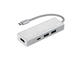 USB Хъб Hama USB-3.1 Type-C Hub 1:3 "Aluminium"