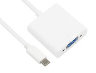 Кабели и Адаптери VCom адаптер USB 3.1 Type-C M / VGA F