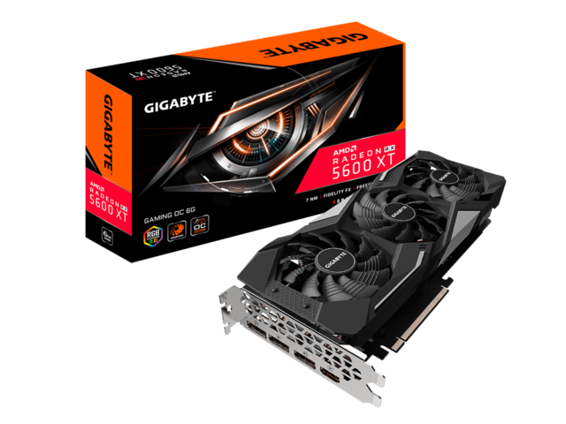 Видео карти Gigabyte Radeon RX 5600 XT GAMING OC 6G