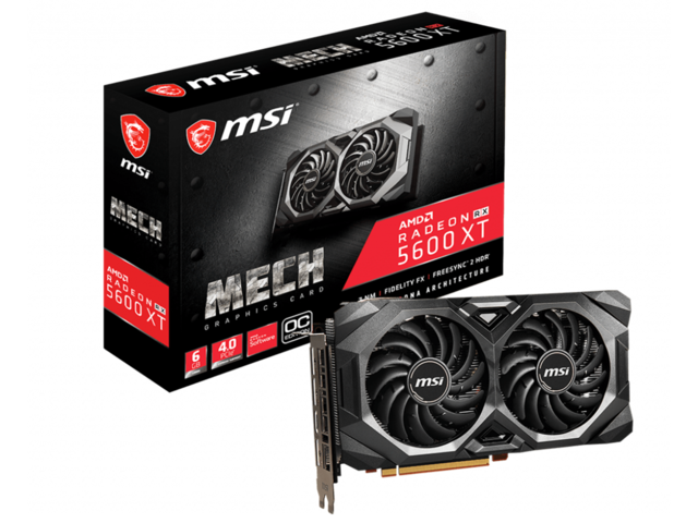 Видео карти MSI Radeon RX 5600 XT MECH OC