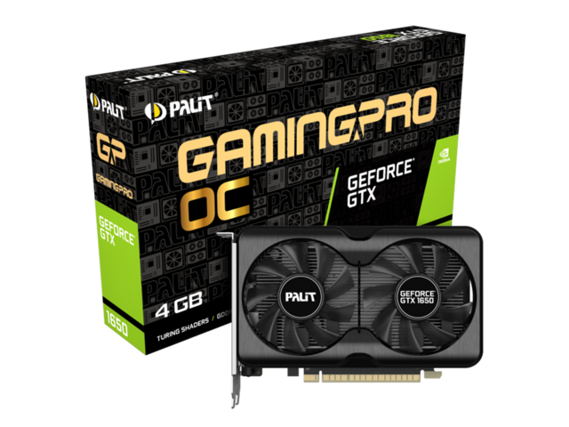 Видео карти Palit GeForce GTX 1650 GamingPro OC
