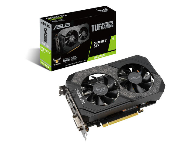 Видео карти Asus TUF Gaming GTX 1660 Super 6GB