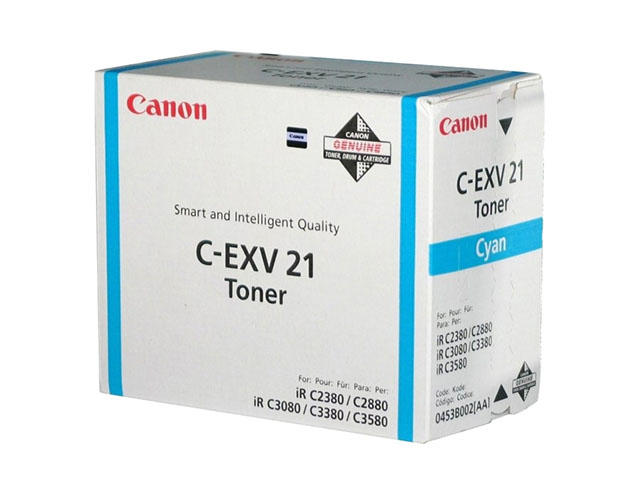 Консумативи Canon Toner C-EXV 21 Cyan