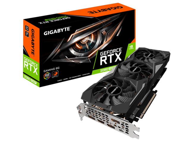 Видео карти GIGABYTE GeForce RTX 2080 SUPER GAMING